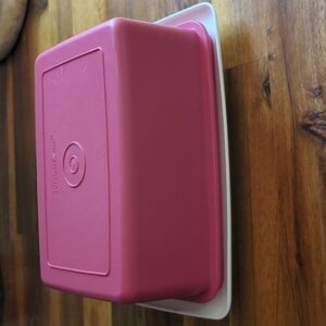 Tupperware 1 Pound Butter/Cheese Dish.